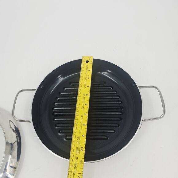 11" Blue Diamond Nonstick Grill Genie - Dishwasher Safe, Induction Compatible - Picture 9 of 10